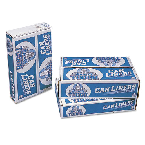 Linear Low Density Can Liners, 30 gal, 0.75 mil, 30" x 36", White, 200/Carton-(PITMT371XW)