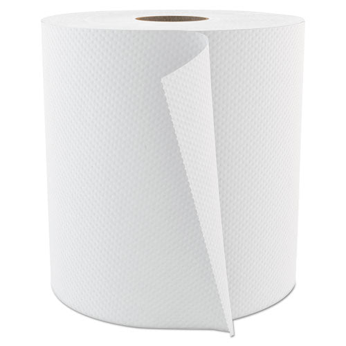 Select Roll Paper Towels, 1-Ply, 7.9" x 800 ft, White, 6/Carton-(CSDH084)