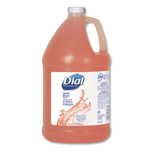 Hair + Body Wash, Neutral Scent, 1 gal, 4/Carton-(DIA03986)