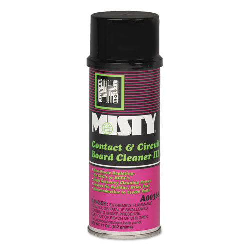 Contact and Circuit Board Cleaner III, 16 oz Aerosol Spray, 12/Carton-(AMR1002285)