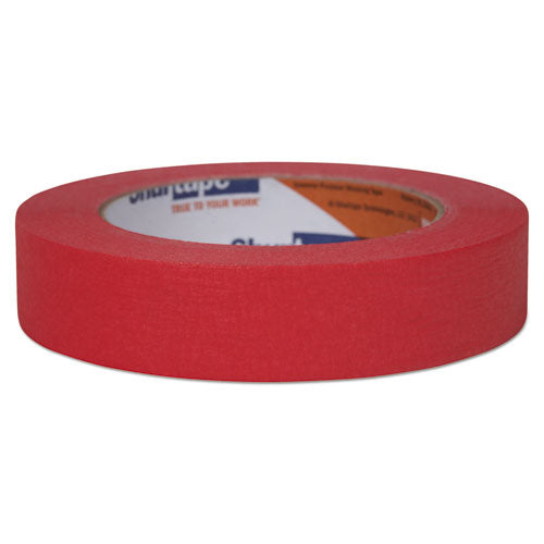 Color Masking Tape, 3" Core, 0.94" x 60 yds, Red-(DUC240571)