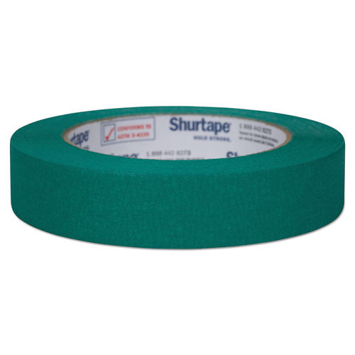 Color Masking Tape, 3" Core, 0.94" x 60 yds, Green-(DUC240572)