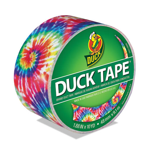 Colored Duct Tape, 3" Core, 1.88" x 10 yds, Multicolor Love Tie Dye-(DUC283268)