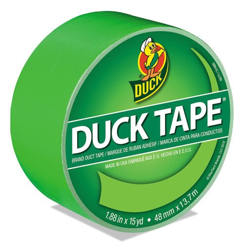 Colored Duct Tape, 3" Core, 1.88" x 15 yds, Neon Green-(DUC1265018)