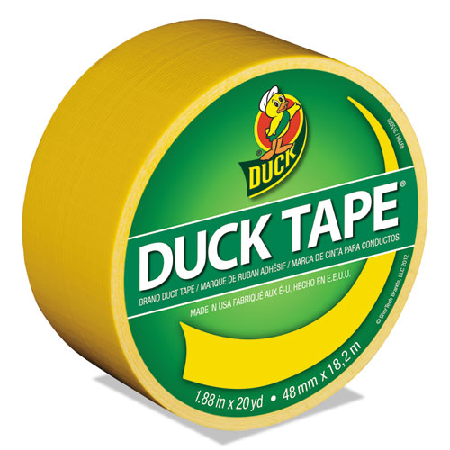 Colored Duct Tape, 3" Core, 1.88" x 20 yds, Yellow-(DUC1304966)