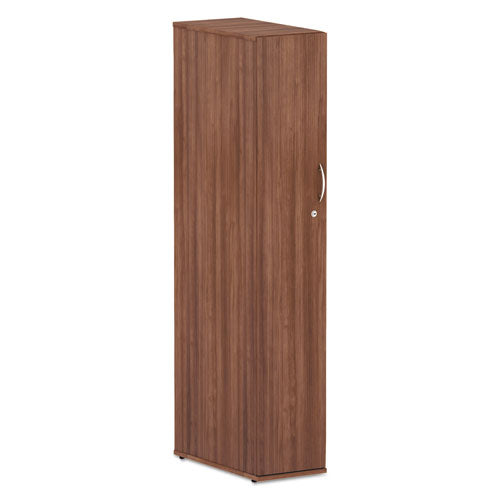 Alera Valencia Series Wardrobe, 11.88w x 22.78d x 65h, Modern Walnut-(ALEVA621224WA)