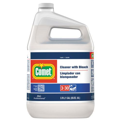 Cleaner with Bleach, Liquid, One Gallon Bottle-(PGC02291)