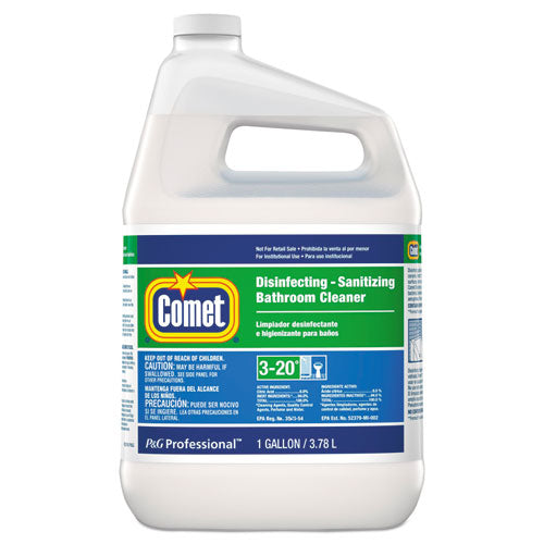 Disinfecting-Sanitizing Bathroom Cleaner, One Gallon Bottle-(PGC22570EA)