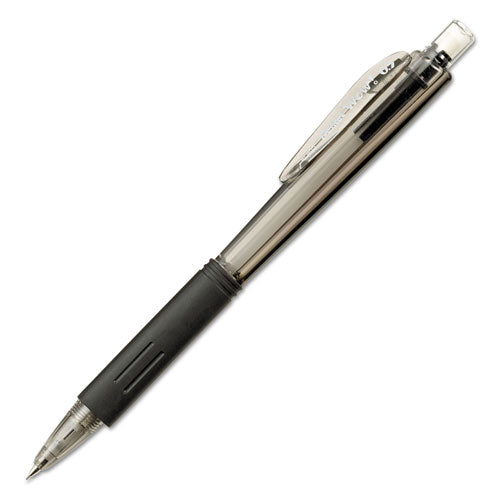 Wow! Pencils, 0.5 mm, HB (#2.5), Black Lead, Black Barrel-(PENAL405A)