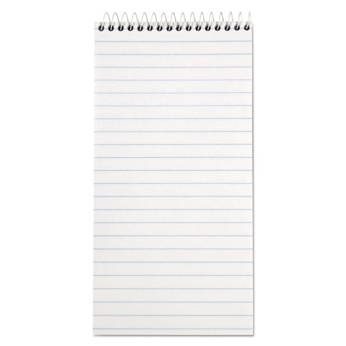 Reporters Notepad, Wide/Legal Rule, White Cover, 70 White 4 x 8 Sheets, 12/Pack-(TOP8030)