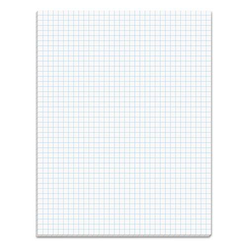 Quadrille Pads, Quadrille Rule (4 sq/in), 50 White 8.5 x 11 Sheets-(TOP33041)