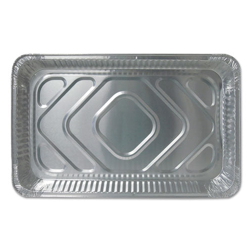 Aluminum Steam Table Pans, Full-Size Medium228 oz., 2.19" Deep, 12.81 x 20.75, 50/Carton-(DPKFS7800XX)