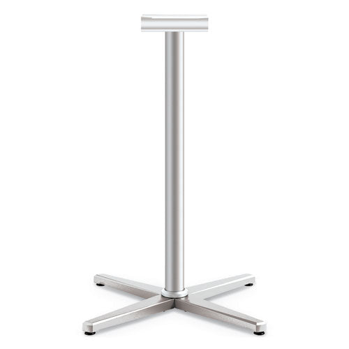 Arrange X-Leg Base for 42" to 48" Tops, 32w x 32d x 40h, Silver-(HONCT42LXPR8)