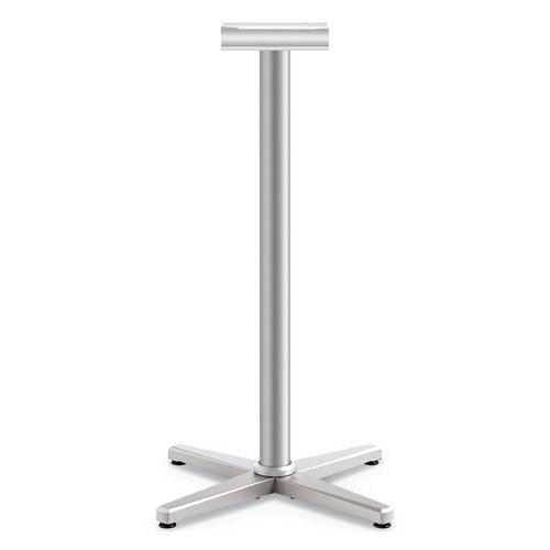 Arrange X-Leg Base for 30" to 36" Tops, 25.59w x 25.59d x 40h, Silver-(HONCT42MXPR8)