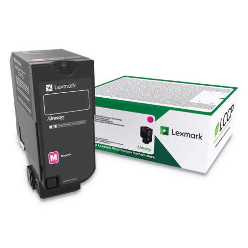 84C0HMG Unison High-Yield Toner, 16,000 Page-Yield, Magenta-(LEX84C0HMG)