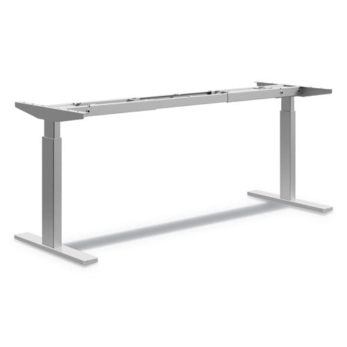 Coordinate Height-Adjustable Base, 72w x 24d x 25.5 to 45.25h, Nickel-(HONHAB2S2LP8L)