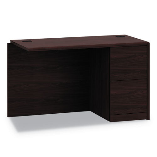 10700 Series Full Right Pedestal Return, 48w x 24d x 29.5h, Mahogany-(HON10711RNN)