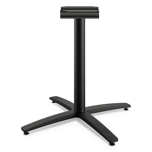 Between Seated-Height X-Base for 42" Table Tops, 32.68w x 29.57h, Black-(HONBTX30LCBK)