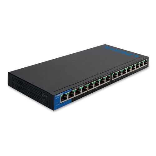 Business Desktop Gigabit PoE+ Switch, 16 Ports-(LNKLGS116P)