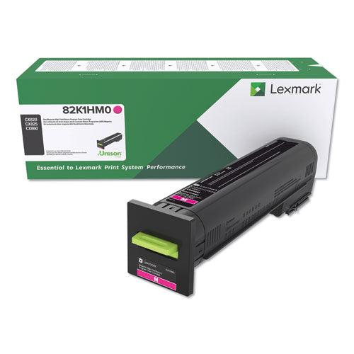 82K1HM0 Return Program High-Yield Toner, 17,000 Page-Yield, Magenta-(LEX82K1HM0)