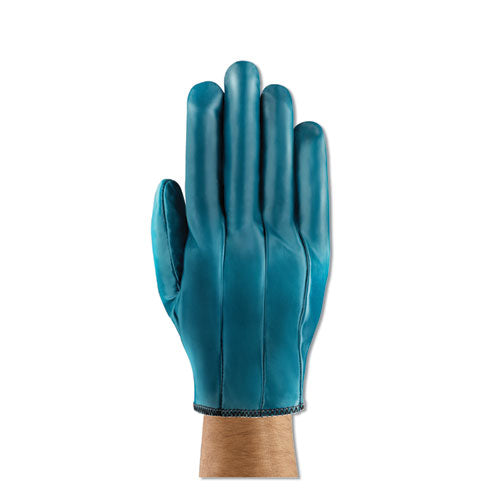 Hynit Nitrile Gloves, Blue, Size 7 1/2, Dozen-(ANS3210575)