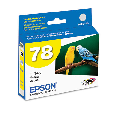T078420-S (78) Claria Ink, 430 Page-Yield, Yellow-(EPST078420S)