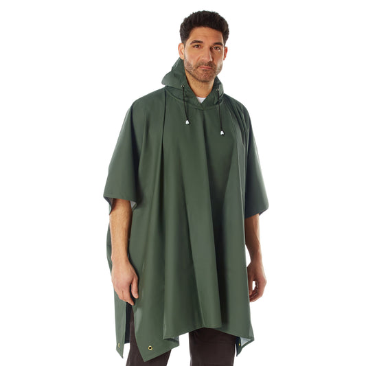 Rothco Rubberized Rainwear Poncho