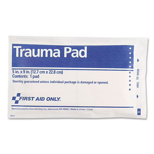 SmartCompliance Trauma Pad, Sterile, 5 x 9-(FAOFAE5012)