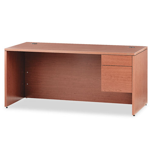 10500 Series "L" Workstation Right Pedestal Desk, 66" x 30" x 29.5", Bourbon Cherry-(HON10583RHH)