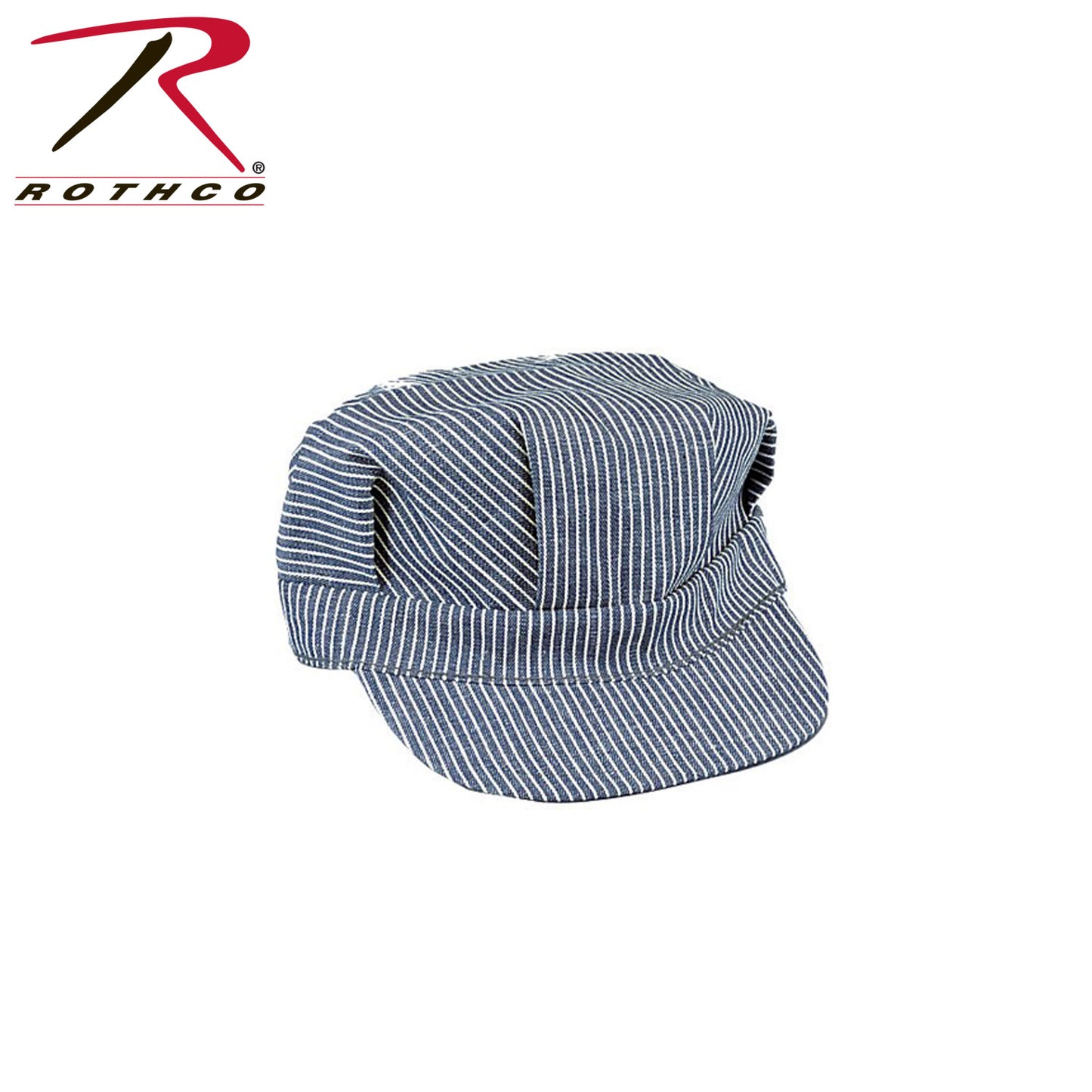 Rothco Hickory Stripe Engineer Cap