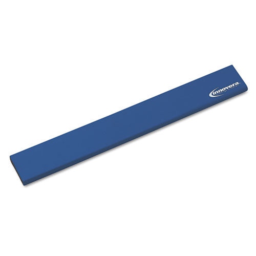 Latex-Free Keyboard Wrist Rest, 19.25 x 2.5, Blue-(IVR52457)