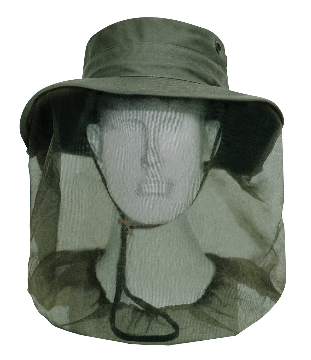 Rothco Adjustable Boonie Hat With Mosquito Netting - Olive Drab