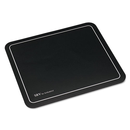 Optical Mouse Pad, 9 x 7.75, Black-(KCS81106)