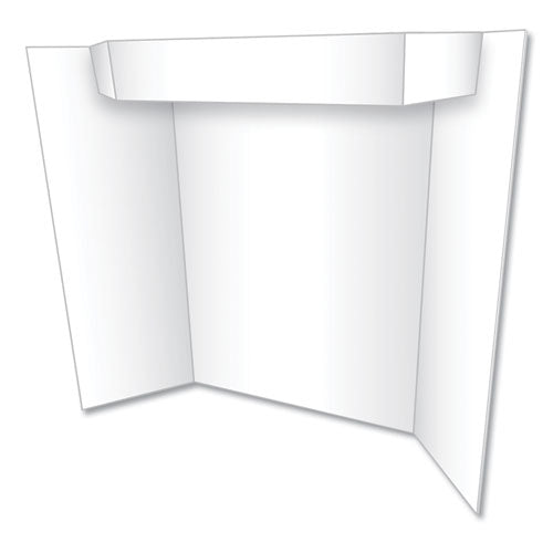 Two Cool Tri-Fold Poster Board, 24 x 36, White/White-(GEO27367B)