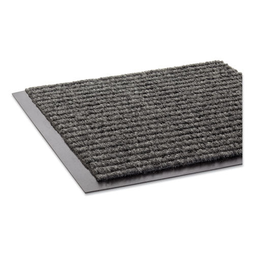 Needle Rib Wipe and Scrape Mat, Polypropylene, 36 x 60, Gray-(CWNNR0035GY)