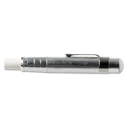Aluminum Chalk Holder, Silver-(LEO74541)