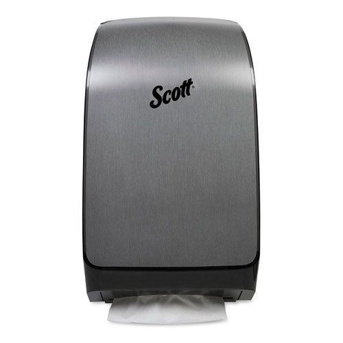 Mod* Scottfold* Towel Dispenser, 10.6 x 5.48 x 18.79, Brushed Metallic-(KCC39712)