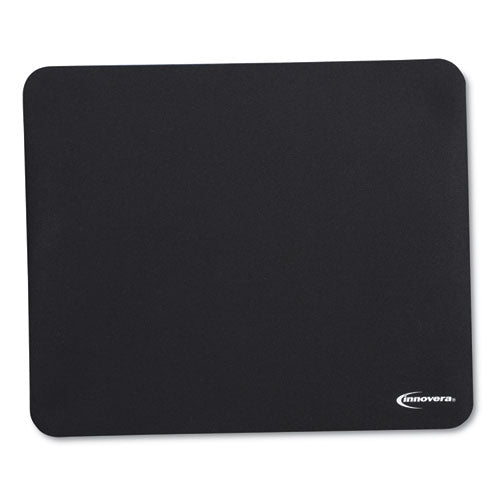 Latex-Free Mouse Pad, 9 x 7.5, Black-(IVR52448)