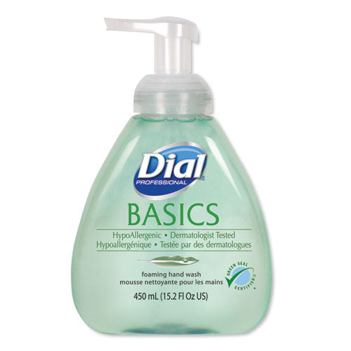 Basics Hypoallergenic Foaming Hand Wash, Honeysuckle, 15.2 oz-(DIA98609EA)