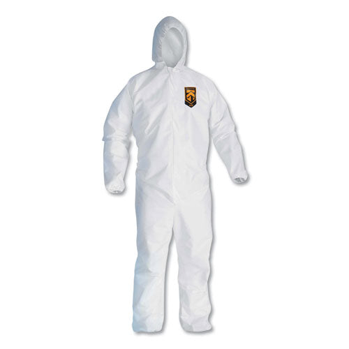 A20 Breathable Particle Protection Coveralls, Zip Closure, 3X-Large, White-(KCC49116)