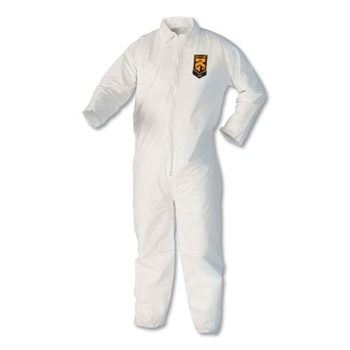 A40 Coveralls, White, Large, 25/Carton-(KCC44303)