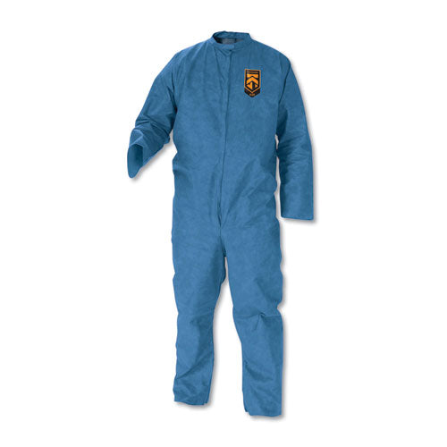 A20 Breathable Particle Protection Coveralls, Large, Blue, 24/Carton-(KCC58533)