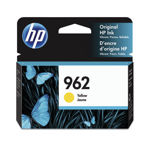 HP 962, (3HZ98AN) Yellow Original Ink Cartridge-(HEW3HZ98AN)