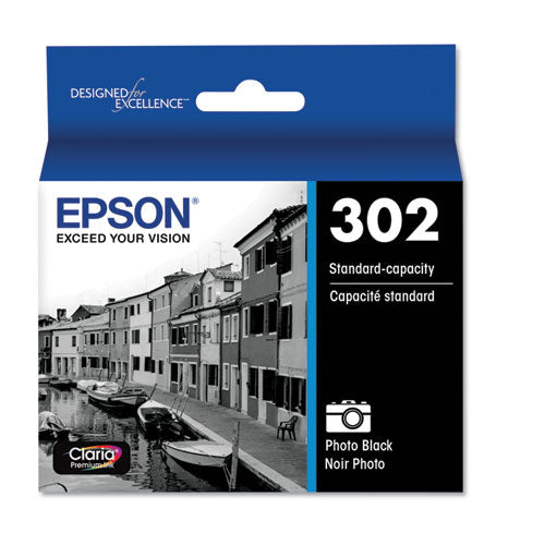 T302120-S (T302) Claria Ink, Photo Black-(EPST302120S)