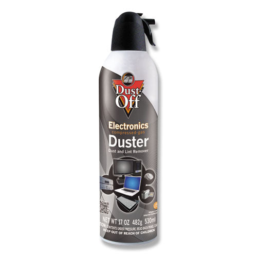 Disposable Compressed Air Duster, 17 oz Can-(FALDPSJMB)