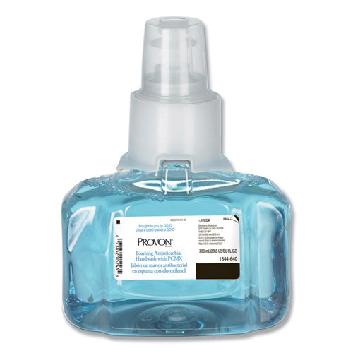 Foaming Antimicrobial Handwash with PCMX, For LTX-7, Floral, 700 mL Refill, 3/Carton-(GOJ134403)