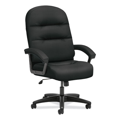 Pillow-Soft 2090 Series Executive High-Back Swivel/Tilt Chair, Supports Up to 300 lb, 16" to 21" Seat Height, Black-(HON2095HPWST10T)