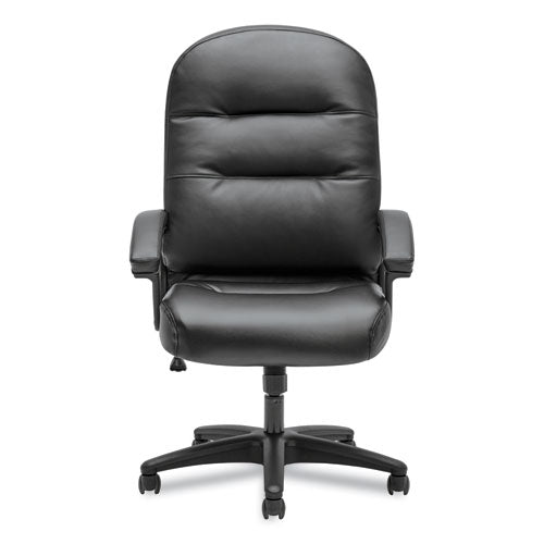 Pillow-Soft 2090 Series Executive High-Back Swivel/Tilt Chair, Supports Up to 250 lb, 16" to 21" Seat Height, Black-(HON2095HPWST11T)