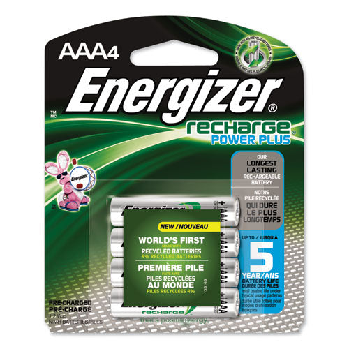 NiMH Rechargeable AAA Batteries, 1.2 V, 4/Pack-(EVENH12BP4)