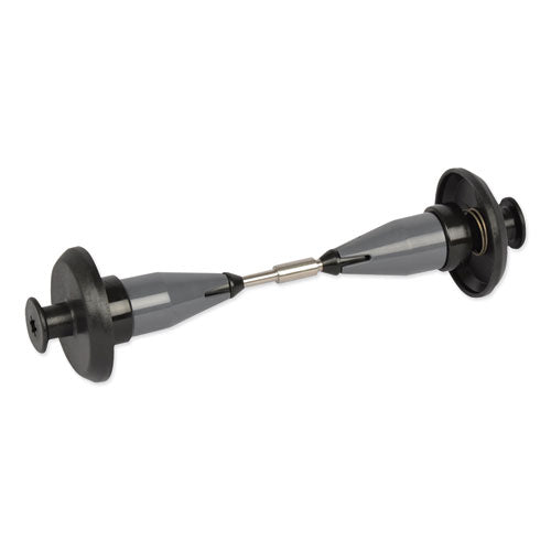 Coreless High Capacity Spindle Kit, Plastic, 3.66" Roll Size, Type B, Gray, 2 per Kit-(TRK473020)